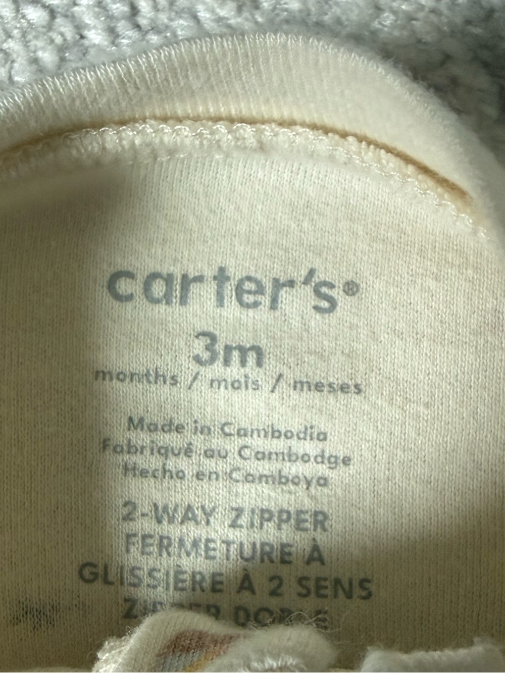 3 Carters Footies - Picture 6 of 6